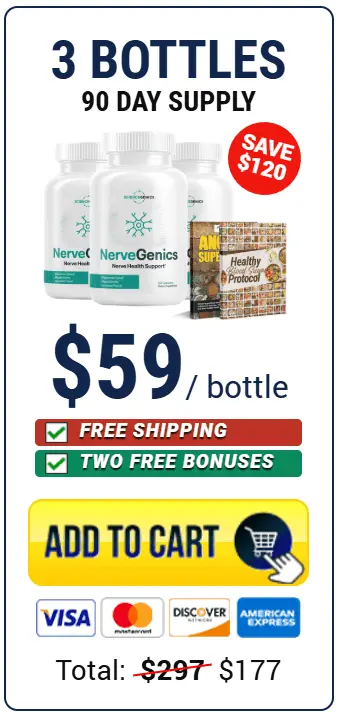 nervegenics 3 bottles price